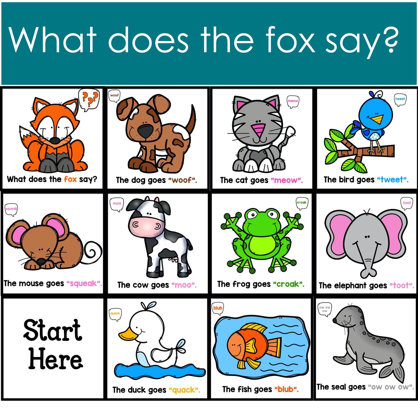 What does the fox say?