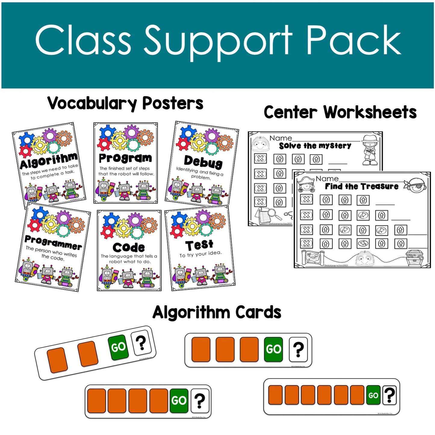 BeeBot coding support pack