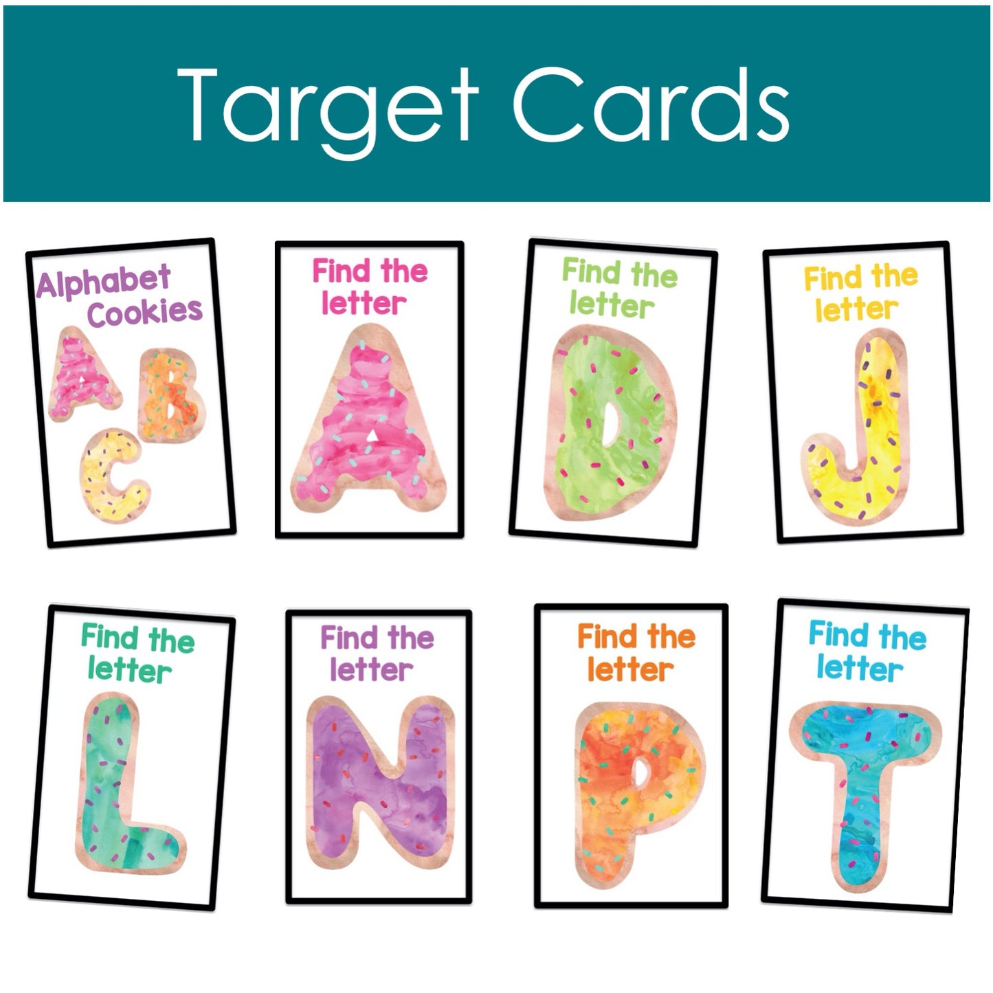 BeeBot Alphabet Mat Target Cards