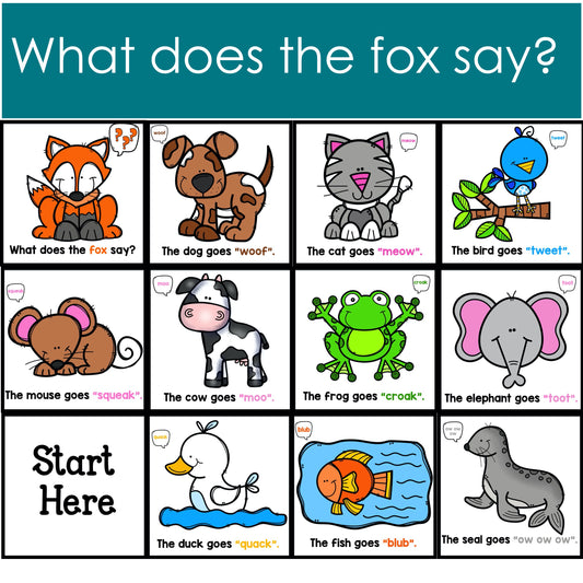 What does the fox say?