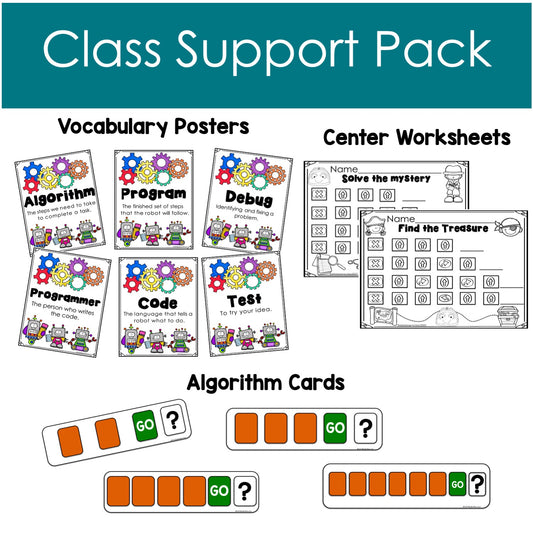 BeeBot coding support pack