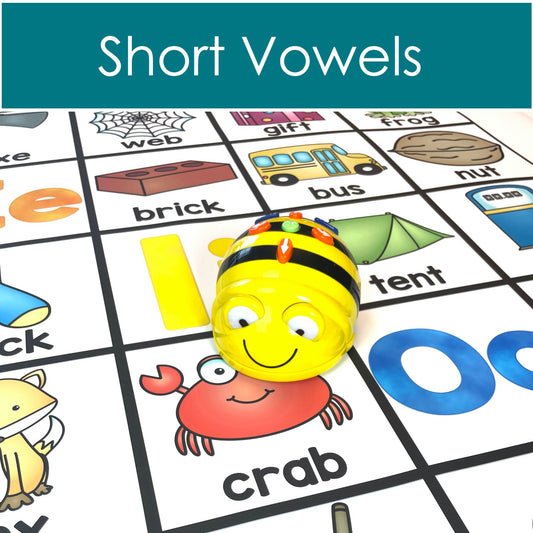 Short vowel BeeBot mat