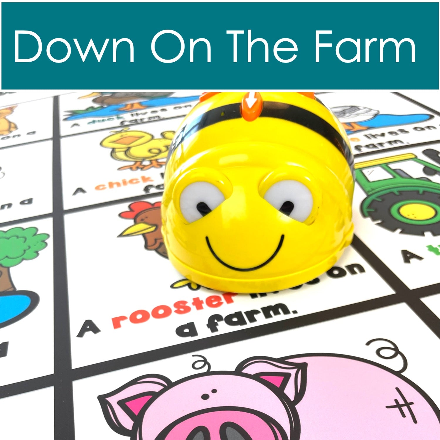 Beebot mat down on the farm